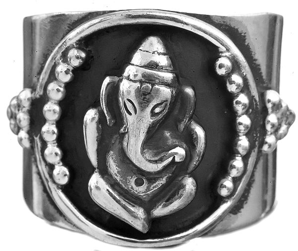 Sterling Ganesha Ring