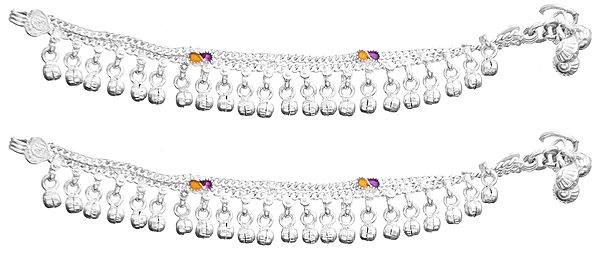 Anklets for Children with Ghungroo Bells (Price Per Pair)