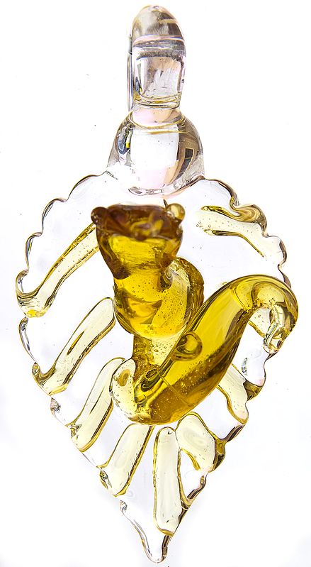 Serpent Pendant (Carved in Crystal)