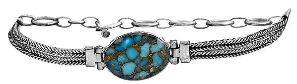 Blue Mohave Turquoise Bracelet