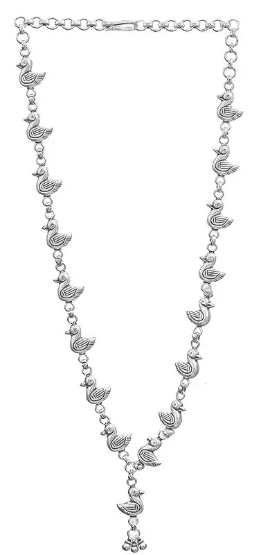Sterling Duck Necklace