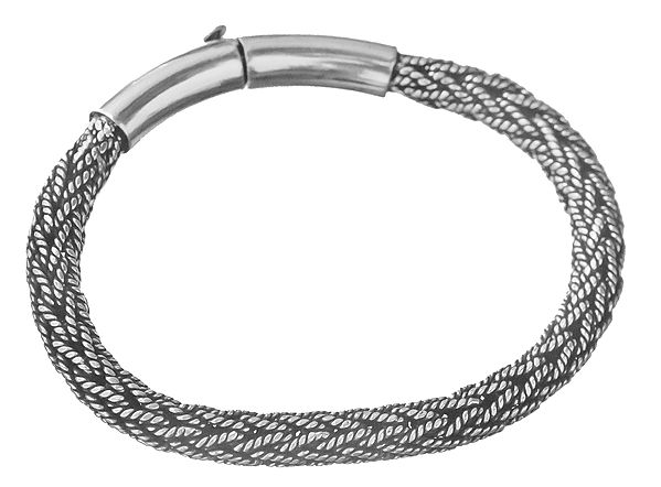Sterling Serpent Bracelet
