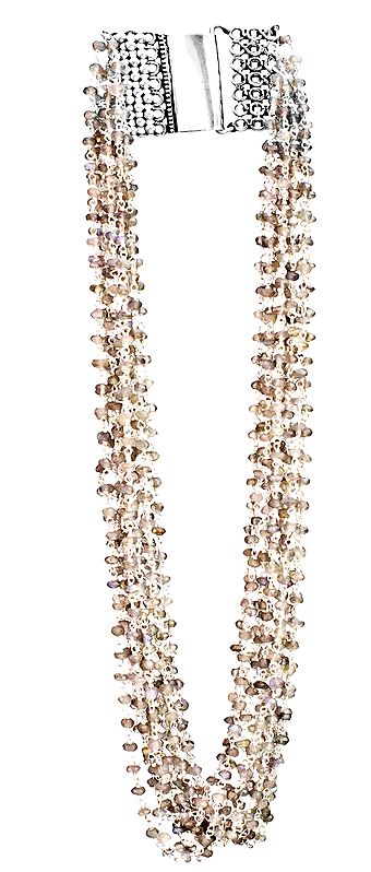 Gemstone Bunch Necklace