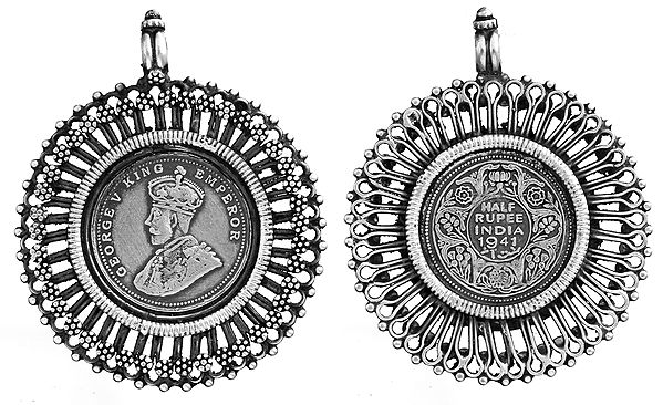 Emperor George V Double-Sided Coin Pendant