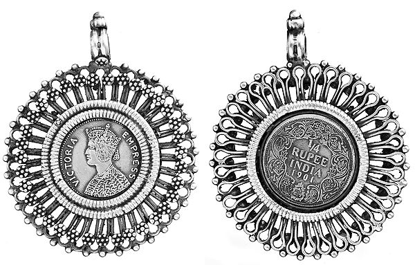 Empress Victoria Double-Sided Coin Pendant
