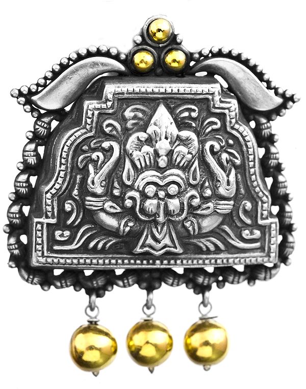 Kirtimukha Pendant (South Indian Temple Jewelry)