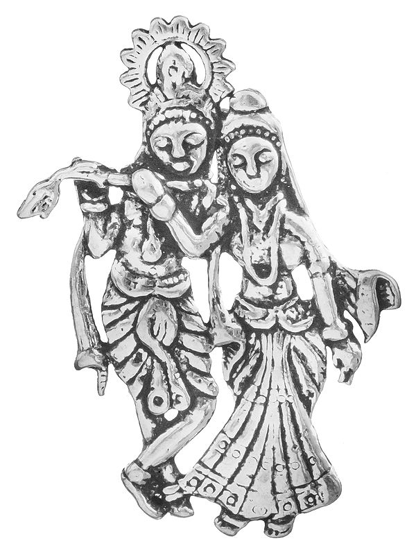 Radha Krishna Pendant