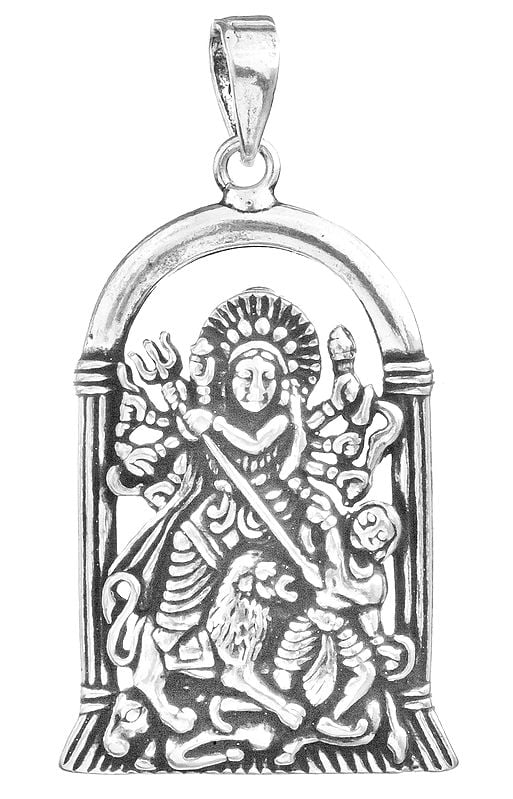 Mahishasuramardini Goddess Durga Pendant