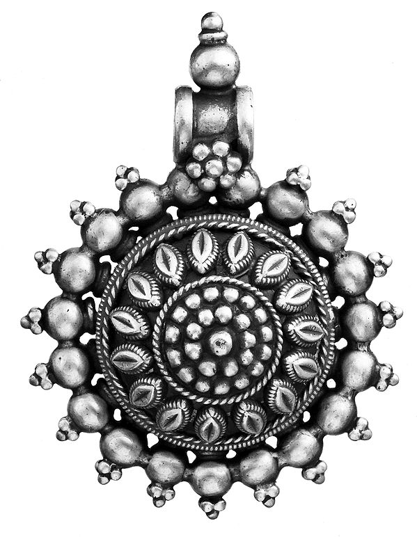 Flower Pendant (South Indian Temple Jewelry)