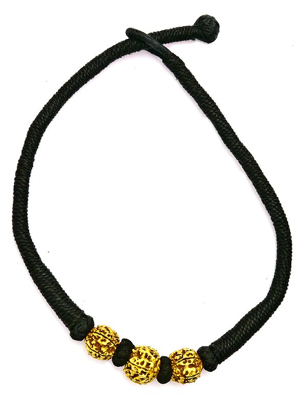 Rudraksha Cord Necklace