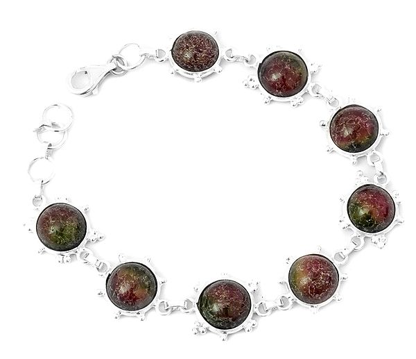 Gemstone Bracelet with Granulation