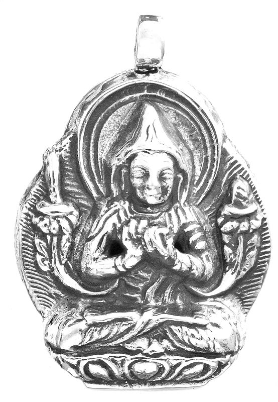 Tsongkhapa Pendant (The Great Buddhist Lama, Scholar and Reformer of Tibetan Buddhism)