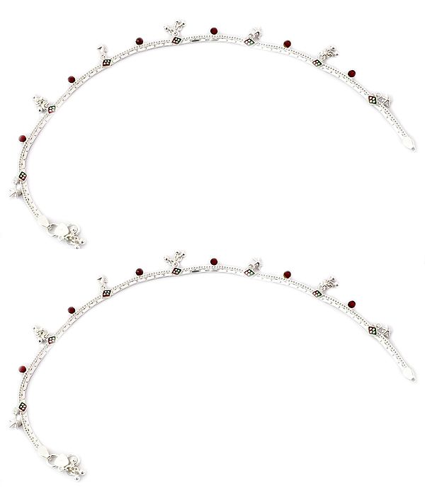 Anklets with Stars (Price Per Pair)