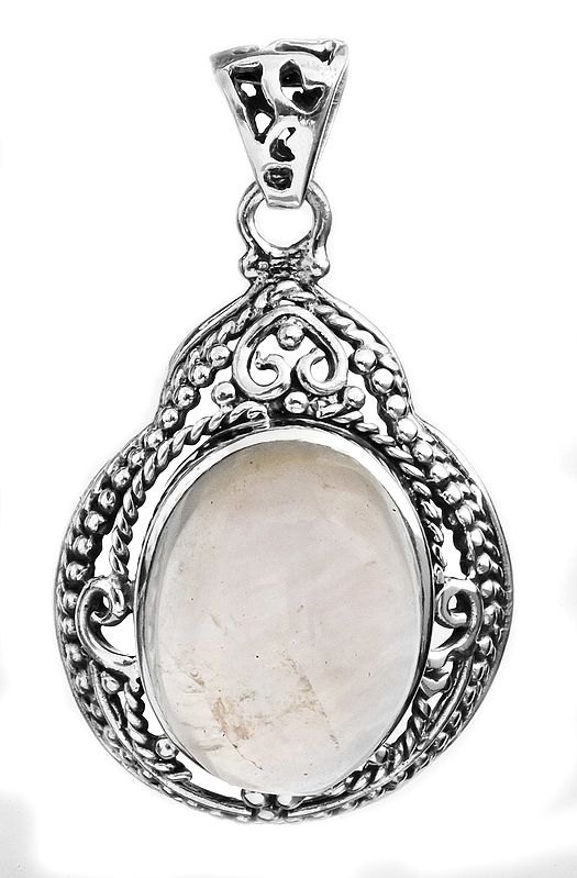 Designer Gemstone Pendant | Chalcedony Stone Jewelry
