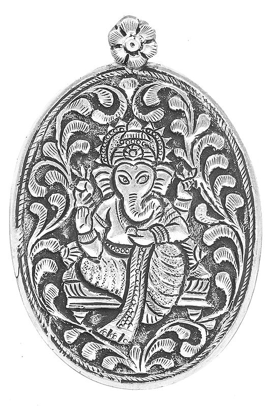Lord Ganesha Handcrafted Large Pendant