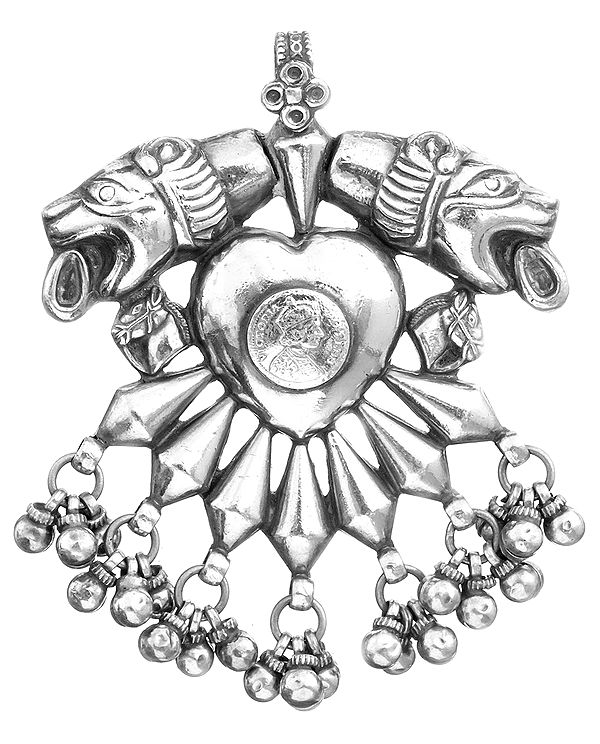 Empress Victoria Pendant with Spitting Lions