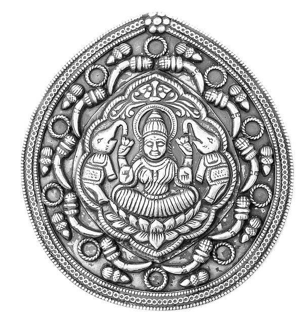 Gajalakshmi Large Pendant