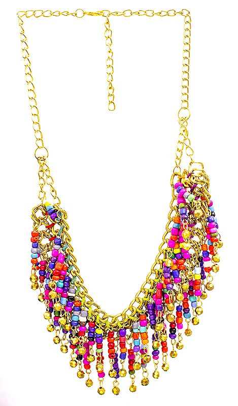 Multicolor Chandeliers Necklace