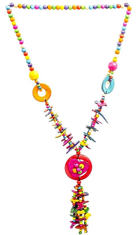 Multicolor Donut Necklace