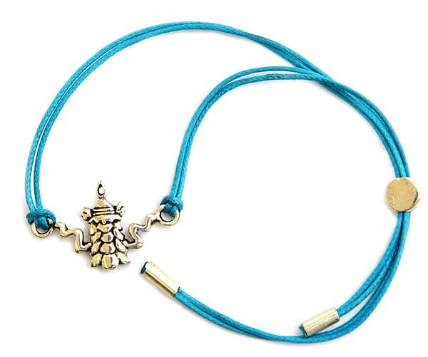 Ashtamangala (Parasol) Cord Bracelet