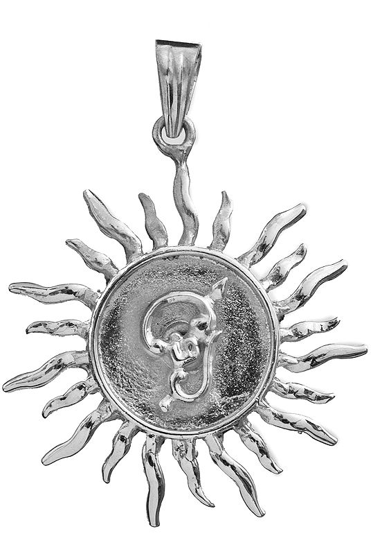 Tamil OM (AUM) Surya Pendant