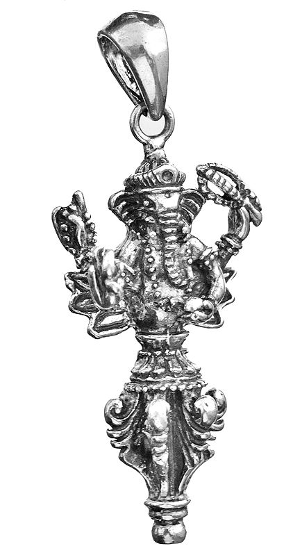 Lord Ganesha Phurpa Pendant