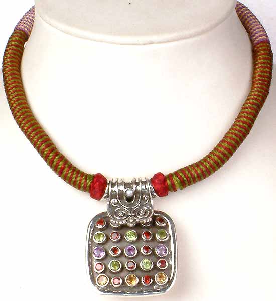 Multi-Hued Necklace