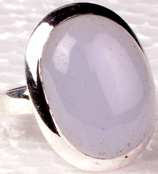 Oval Chalcedony Ring