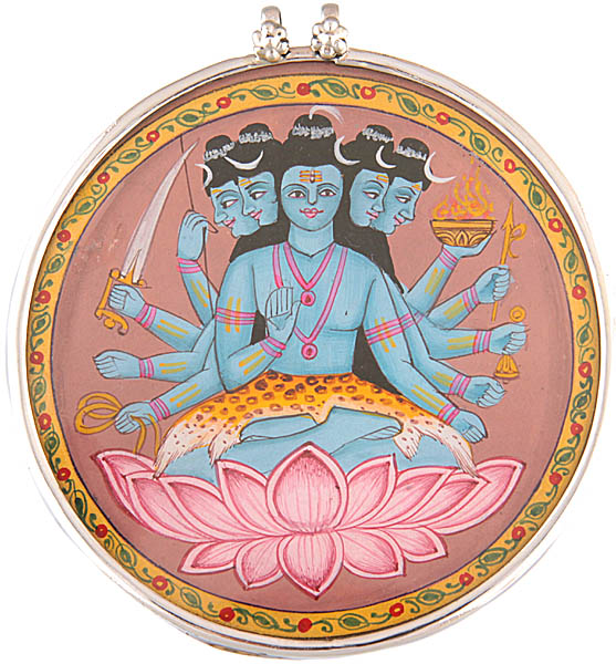 Panch-mukha Sadashiva pendant