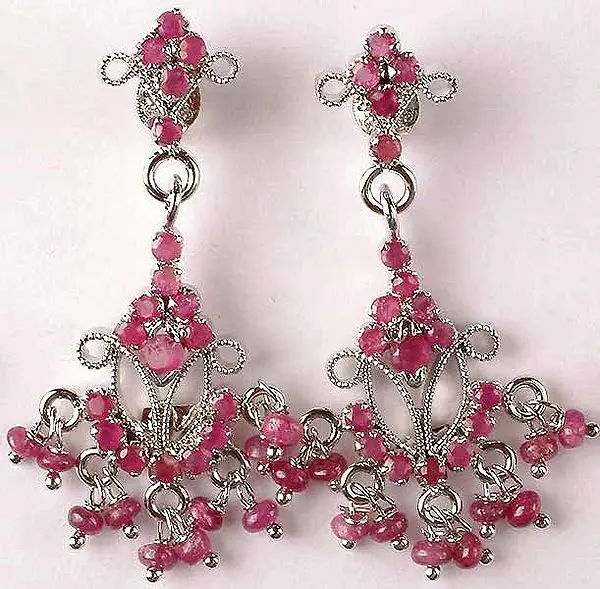 Ruby Chandeliers