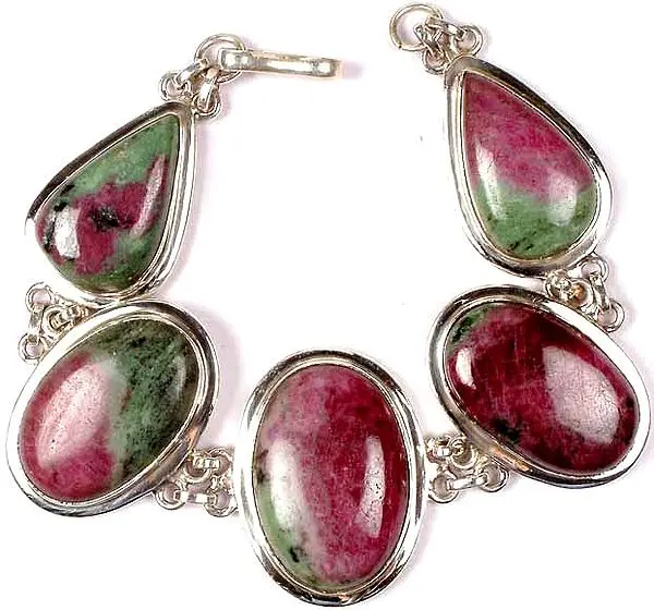 Ruby Zoisite Bracelet