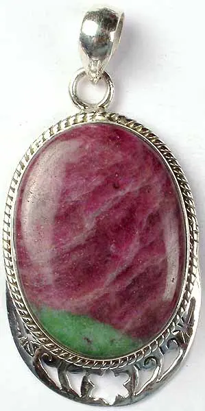 Ruby Zoisite Pendant