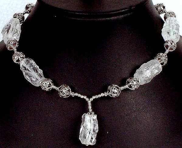 Rugged Crystal Necklace