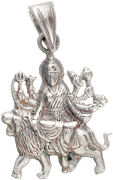 Sheran-wali Mata Pendant (Goddess Durga)