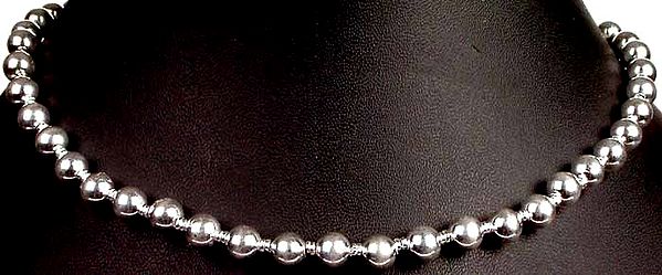 Sterling Ball Necklace