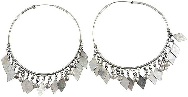 Sterling Hoop Earrings