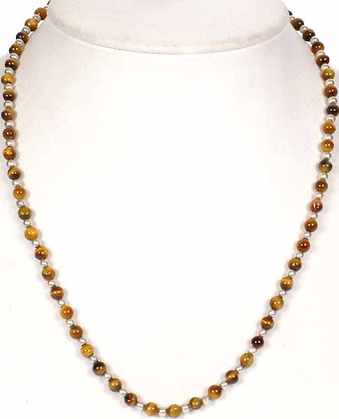 Tiger Eye Necklace to Hang Your Pendants On
