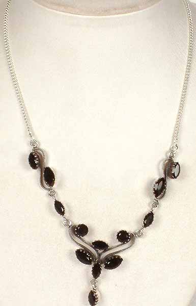 A Charming Necklace of Black Onyx