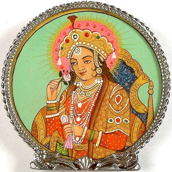 A Mughal Queen (Pendant & Photo Framed)