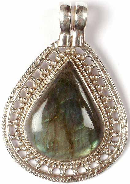 A Tear Drop of Labradorite