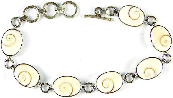 Agate Spiral Bracelet