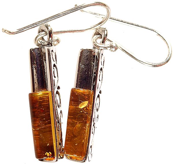 Amber Earrings