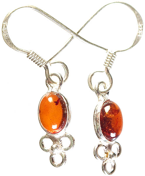 Amber Earrings