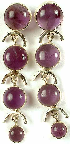 Amethyst Dangling Earrings