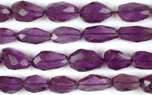 Amethyst Faceted Tumbles