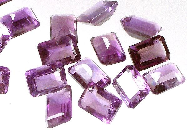 Amethyst mm Octagonals (Price Per 6 Pieces)