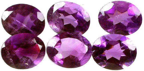 Amethyst mm Ovals (Price Per 4 Pieces)