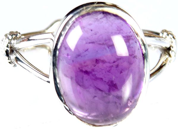 Amethyst Oval Ring