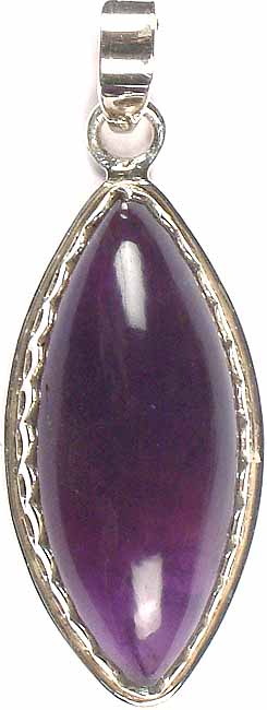 Amethyst Pointed Oval