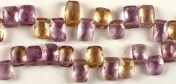 Ametrine Faceted Rectangles